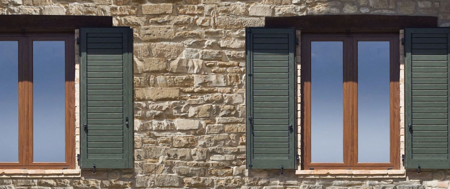 persiana oscurante in alluminio